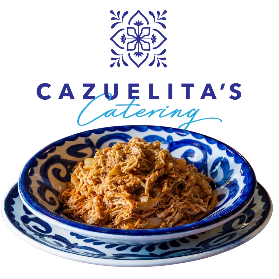 Shredded chicken tinga in a mild tomato chipotle sauce